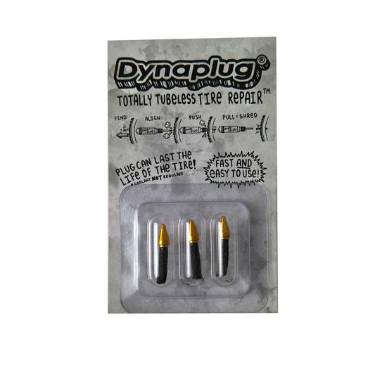 Dynaplug® Tyre Repair Plugs for Bicycles - Pack of 3