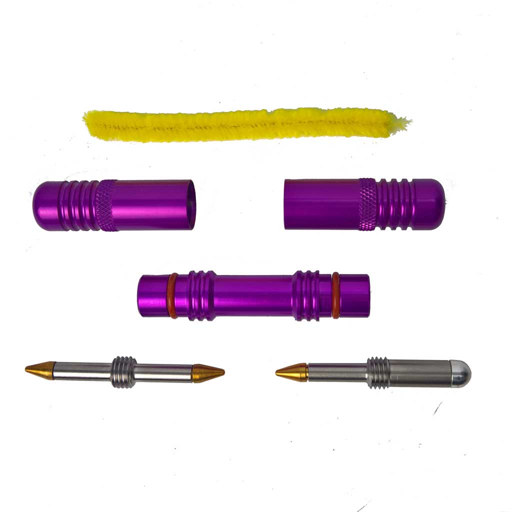 Dynaplug® Racer Pro Tubeless Tyre Repair kit PURPLE - for Bicycles only